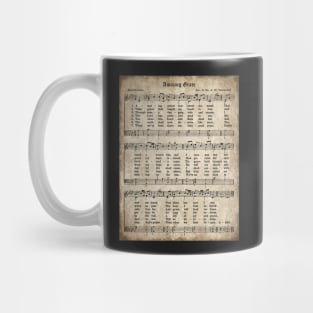 Amazing Grace Vintage Hymn Mug